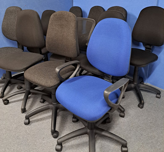 *SALE* Clearance Operator Chairs Assorted Colours (used)