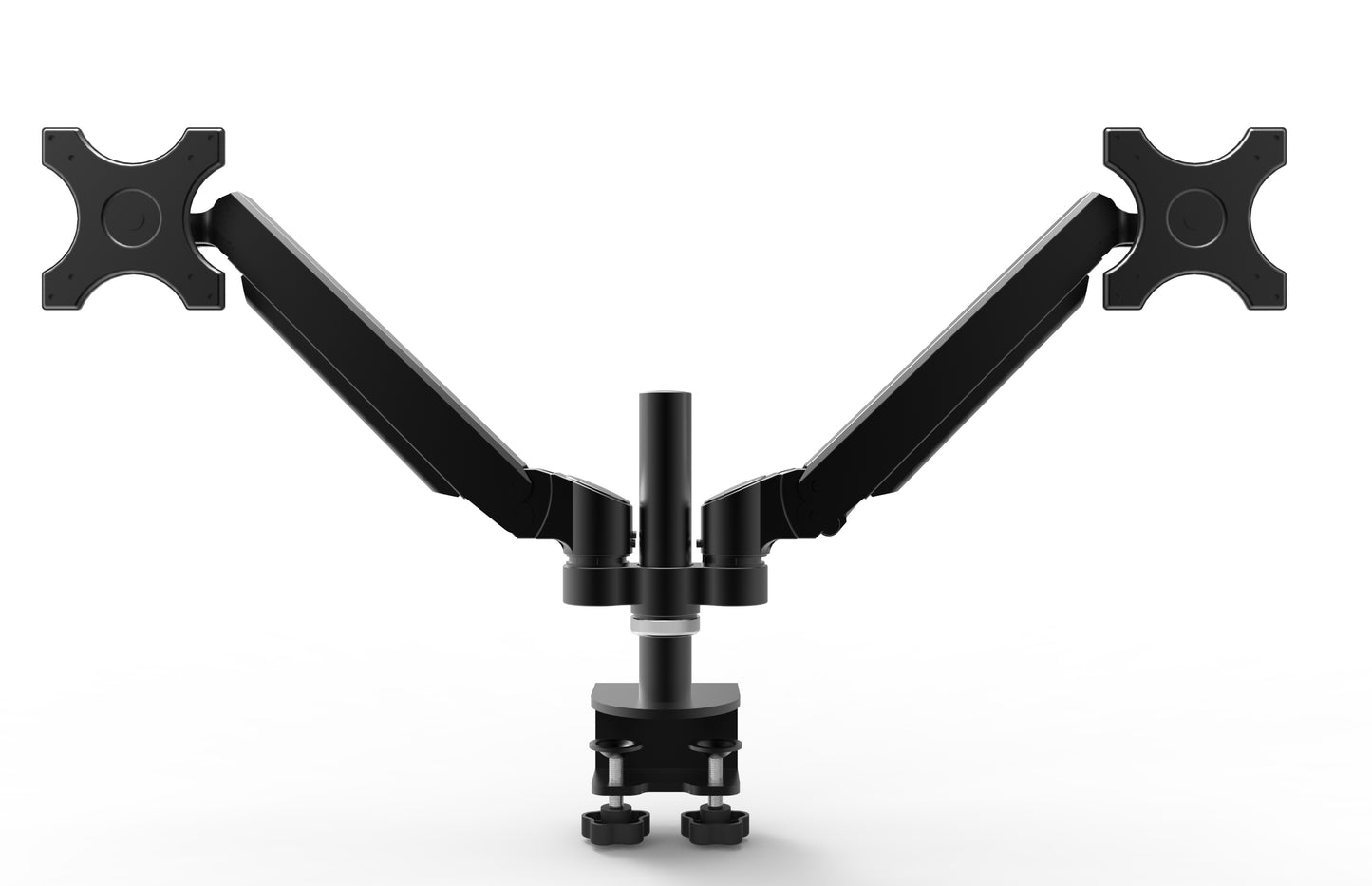 Velaro Gas Spring Double Monitor Arm (Black, Silver & White Available)