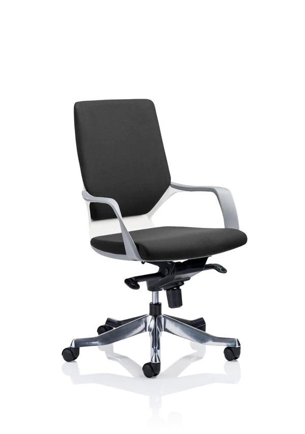 Xenon High Back Executive Armchair, Black Fabric