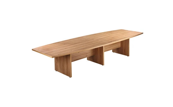 Alto 4000x1200mm Executive Boardroom Table American Black Walnut