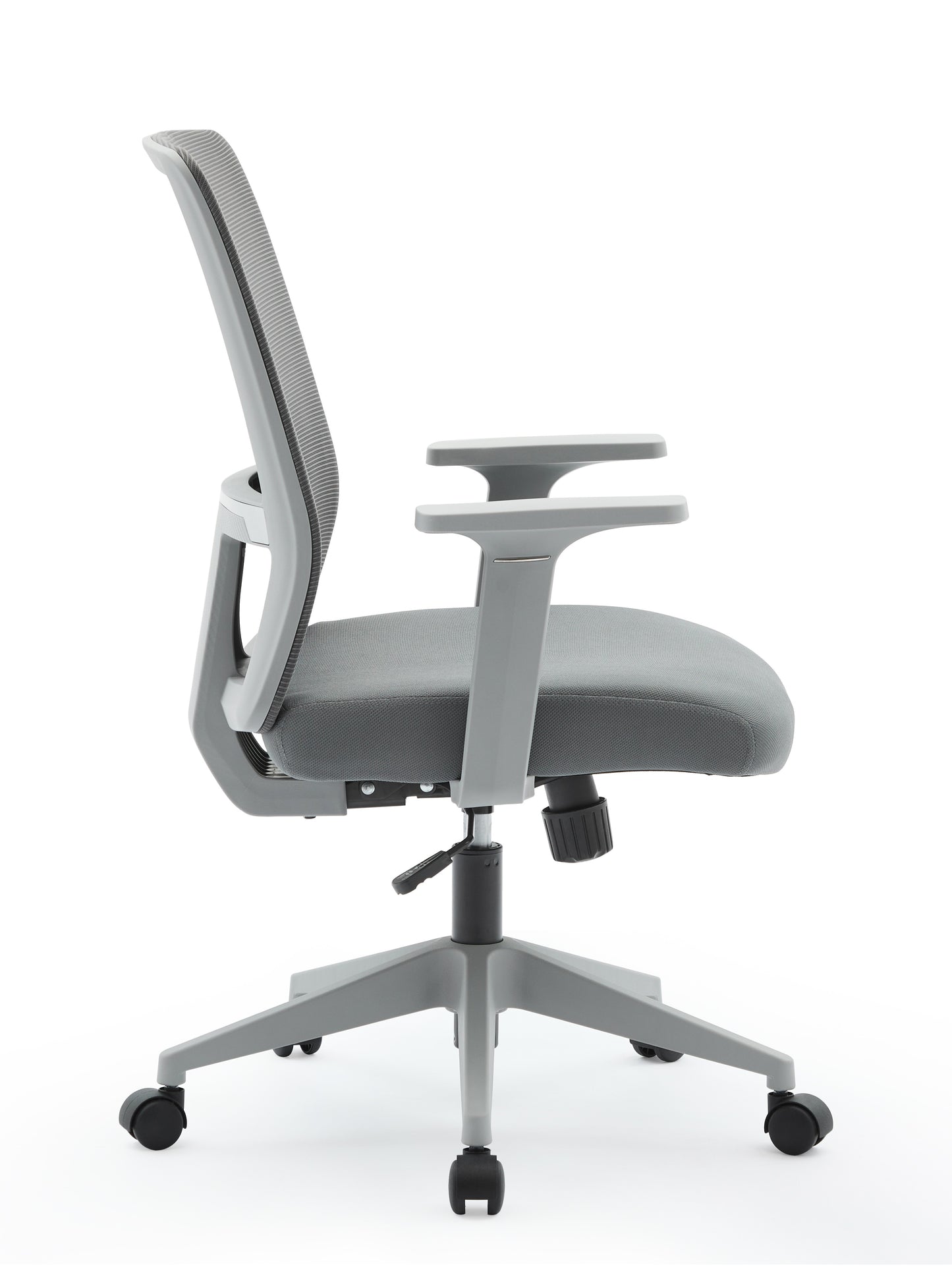 Griseo High Back Mesh Operator Armchair in Grey