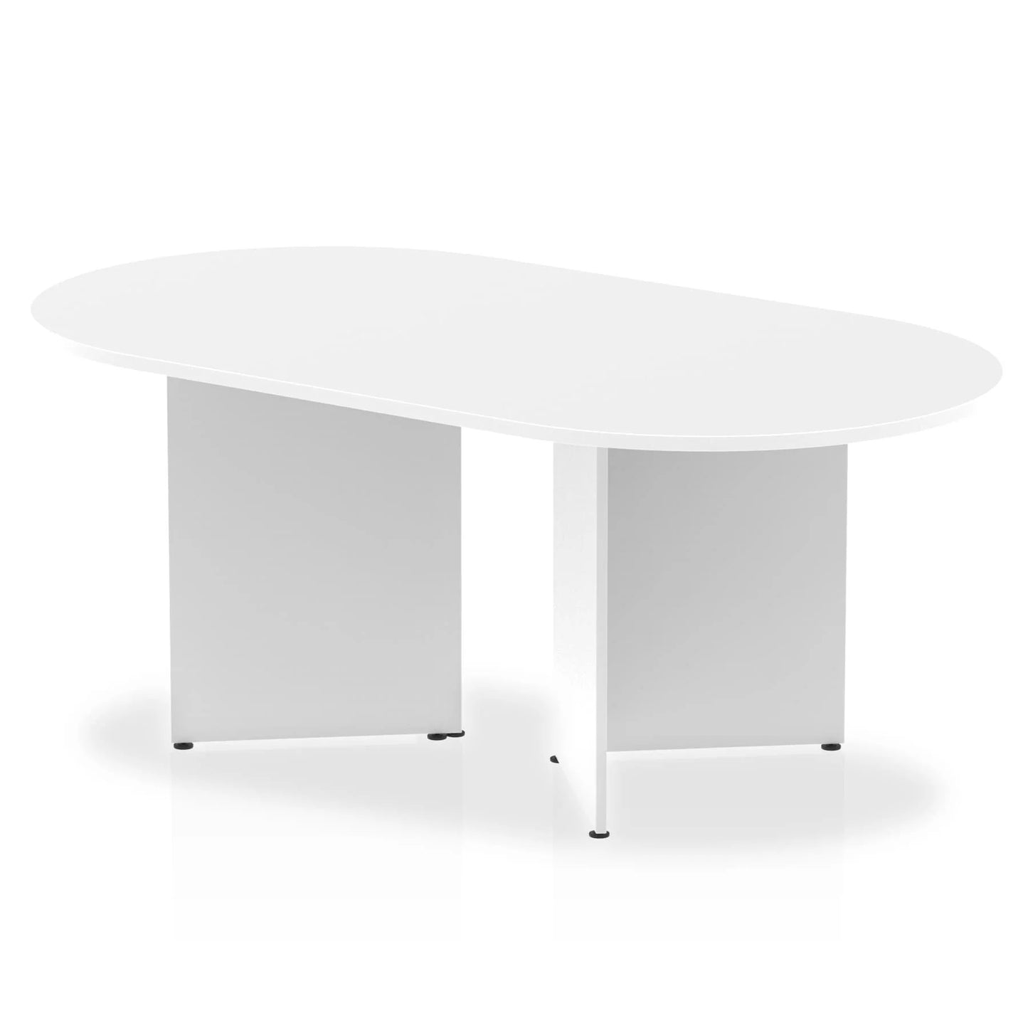 1800x1000mm Impulse Freestanding Boardroom Table White