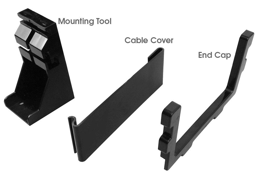 WireGuard Under-Desk Galvanized Steel Mesh Cable Tray