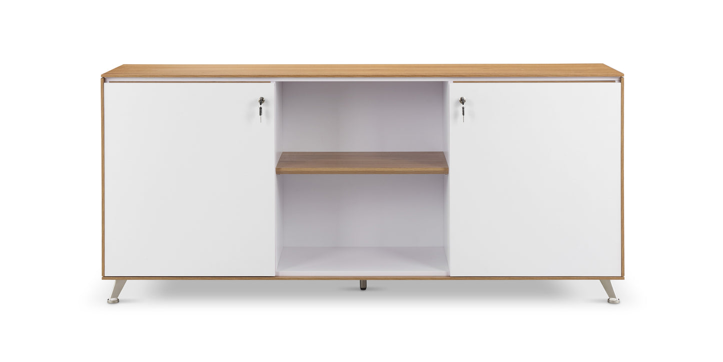 Nero 1800mm Wide Executive Credenza American Black Walnut