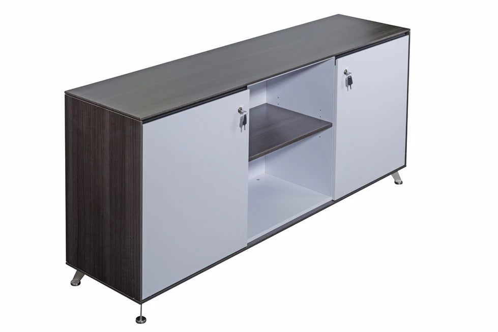 Nero 1800mm Wide Executive Credenza Anthracite