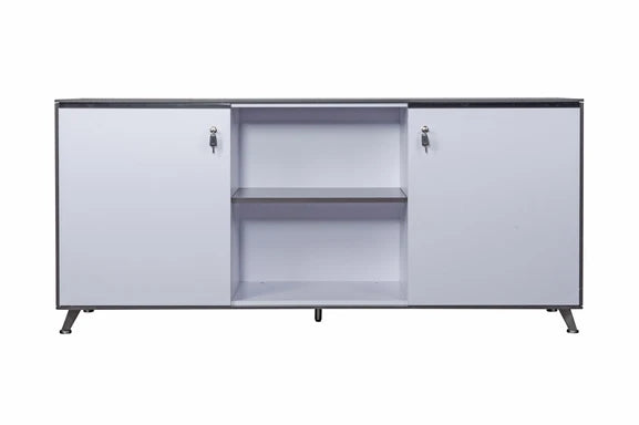 Nero 1800mm Wide Executive Credenza Anthracite