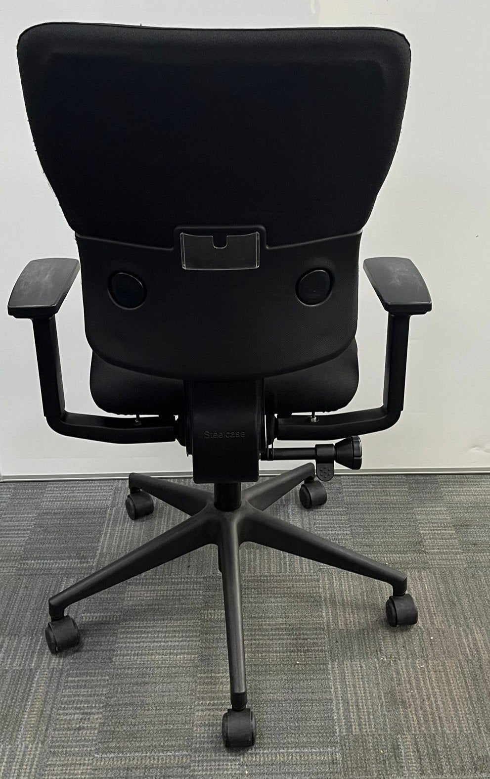 Steelcase Let's B Operators Armchair Black (used)