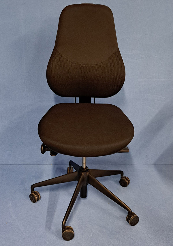 Orangebox Flo High Back Operators Chair Black (used)