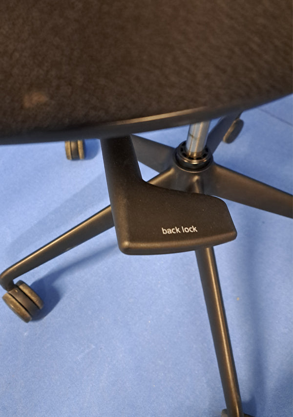 Orangebox Flo High Back Operators Chair Black (used)