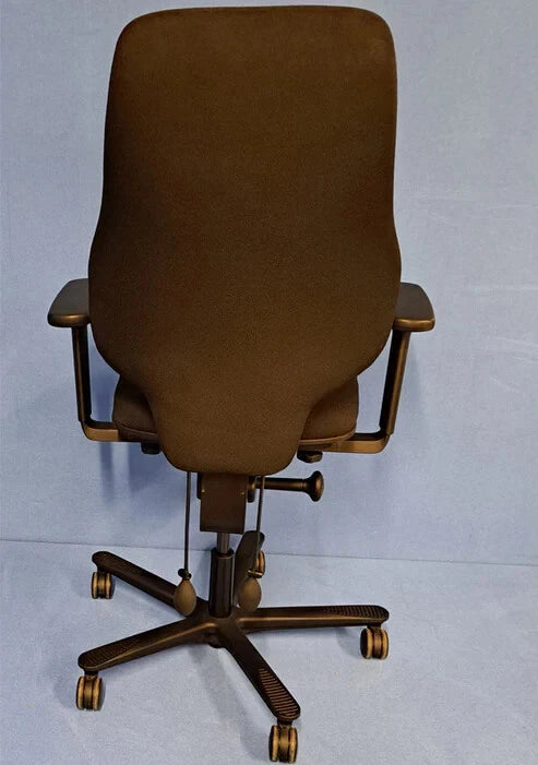 *SALE* Orangebox Spira-Plus High Back Armchair with Height Adjust Arms Black (used)