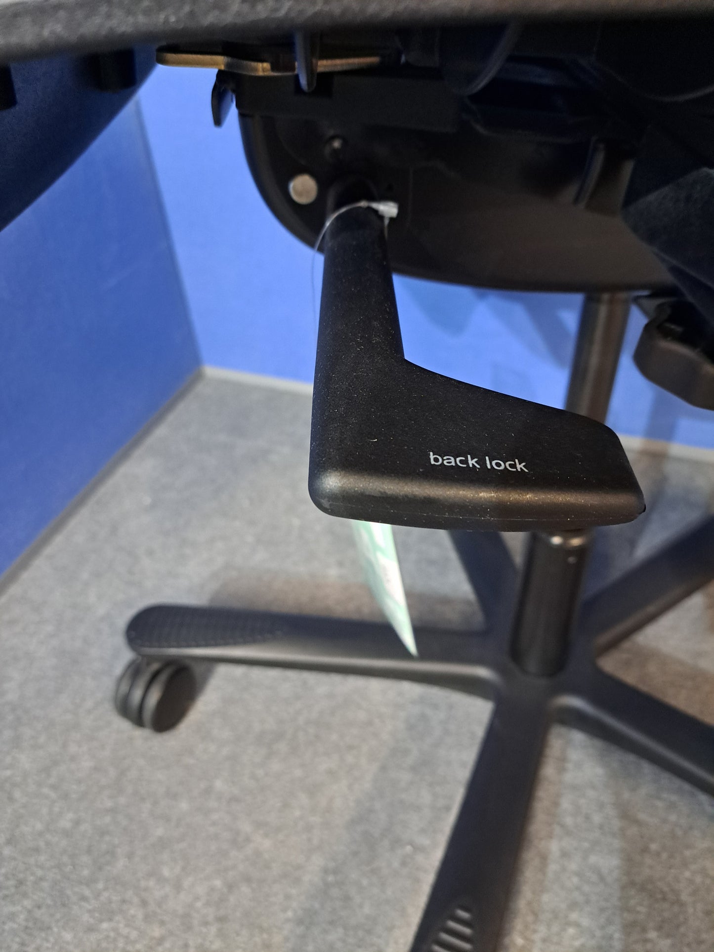 Orangebox Spira Plus High Back Armchair Black (used)