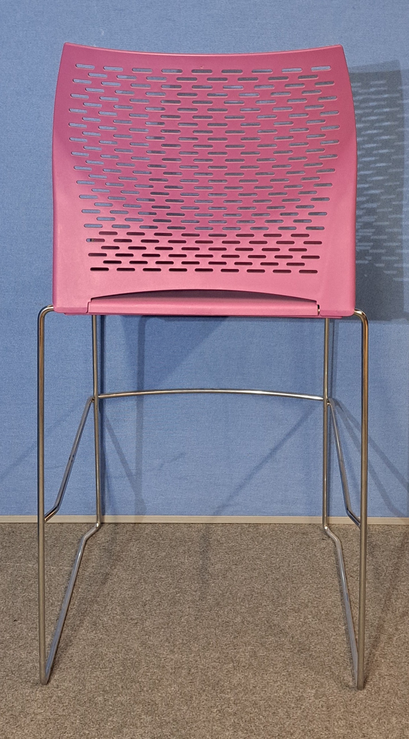 Set of 4 Xpresso High Chair / Stool Blue & Purple (used)