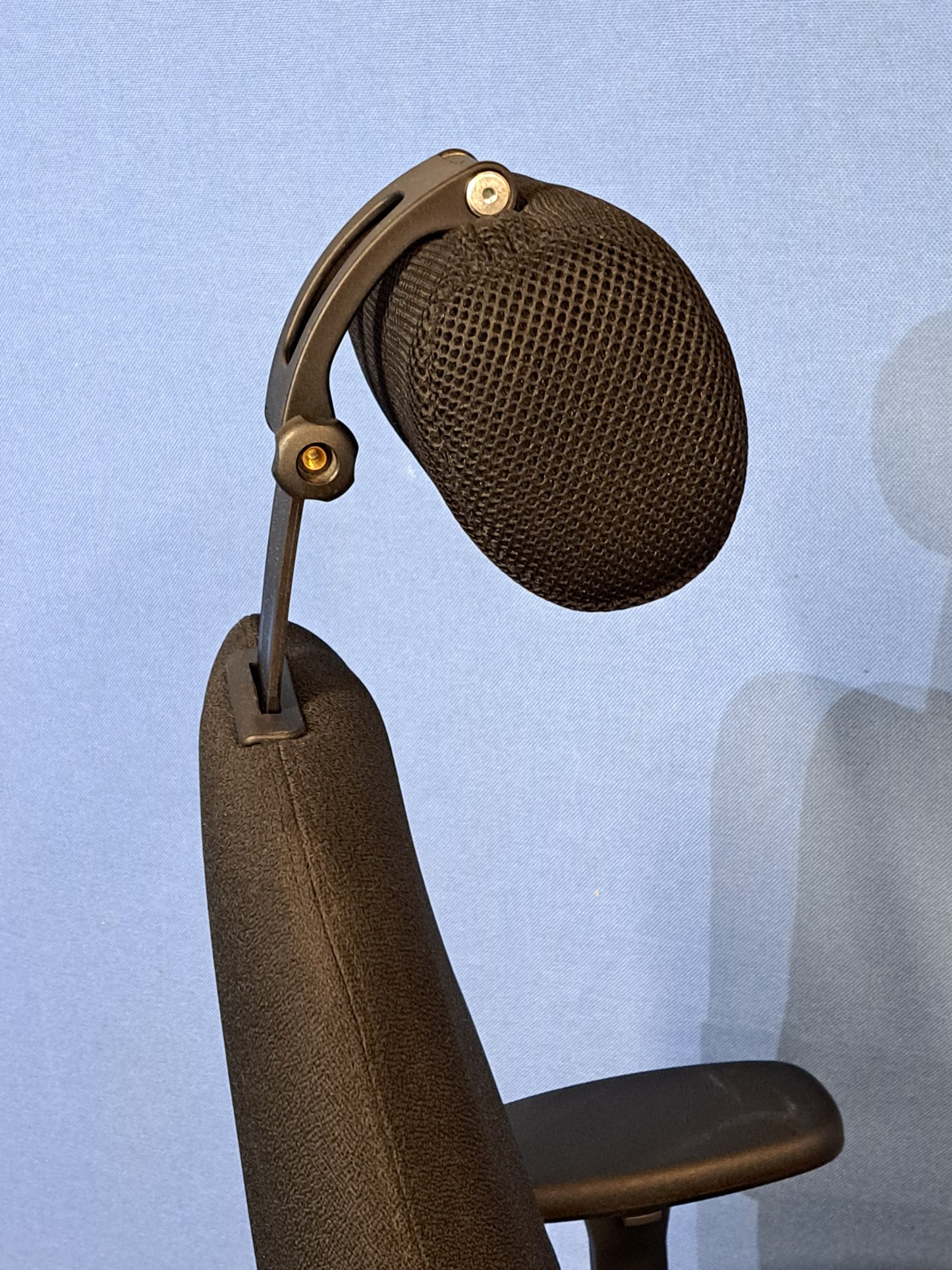 Orangebox Flo High Back Task Armchair with Headrest Black (used)
