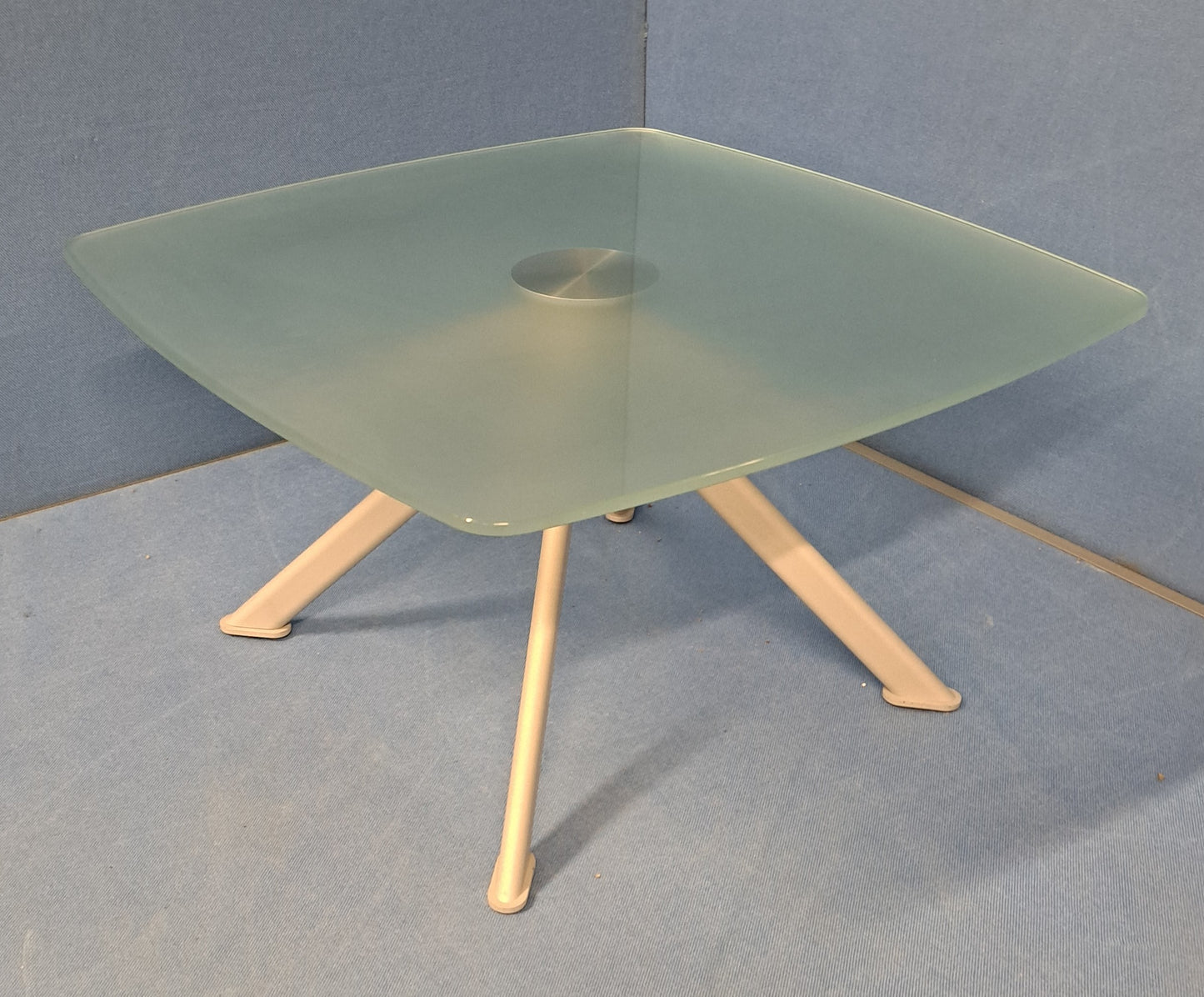 680x680mm Glass Coffee Table (used)