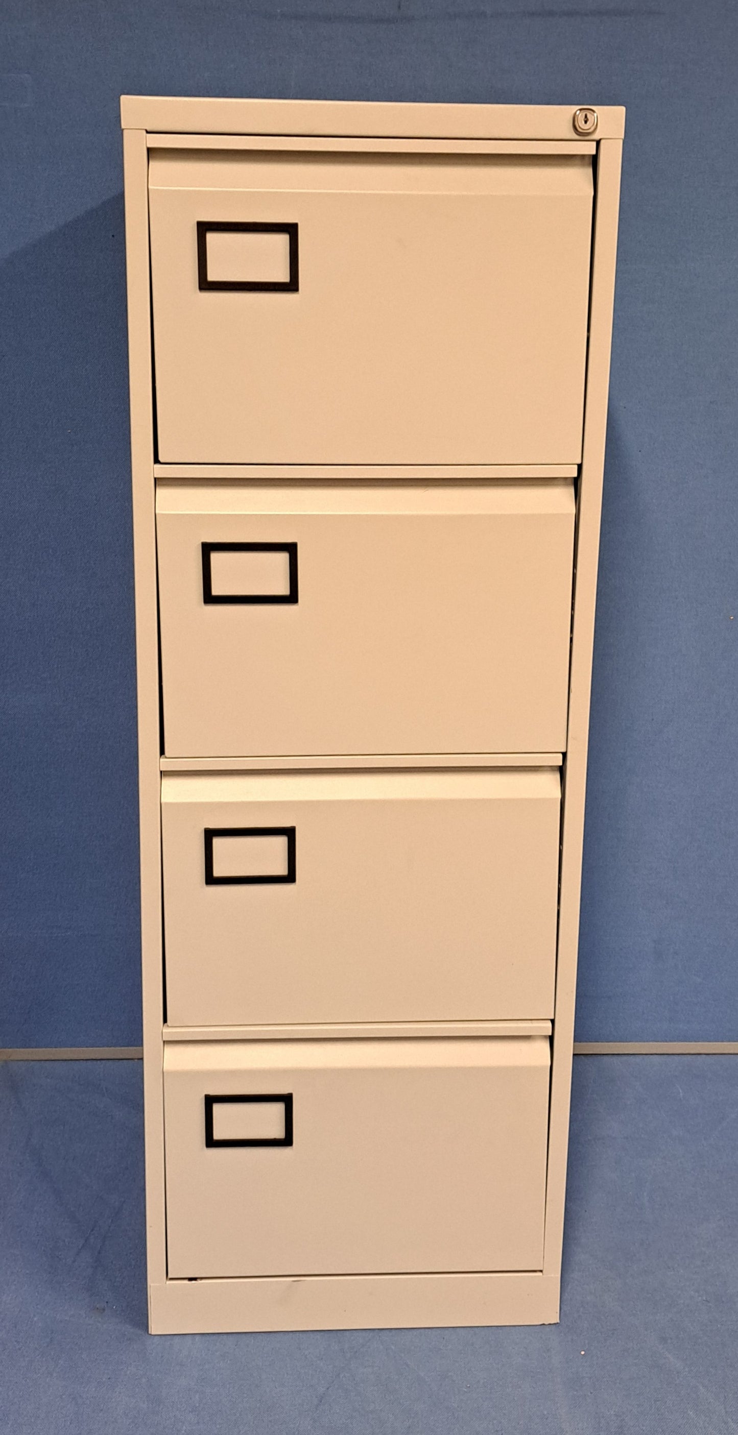 *SALE* 4 Drawer Steel Filing Cabinet Grey (used)