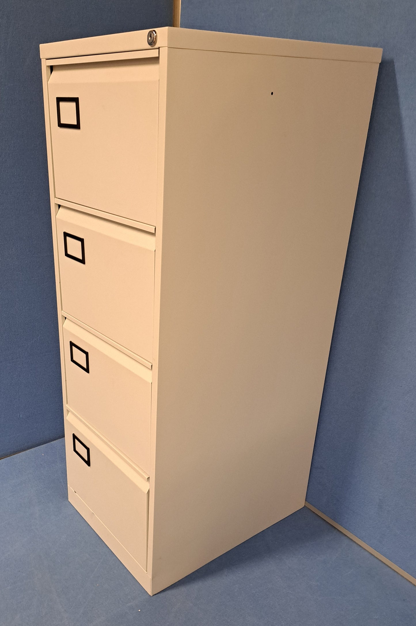 *SALE* 4 Drawer Steel Filing Cabinet Grey (used)