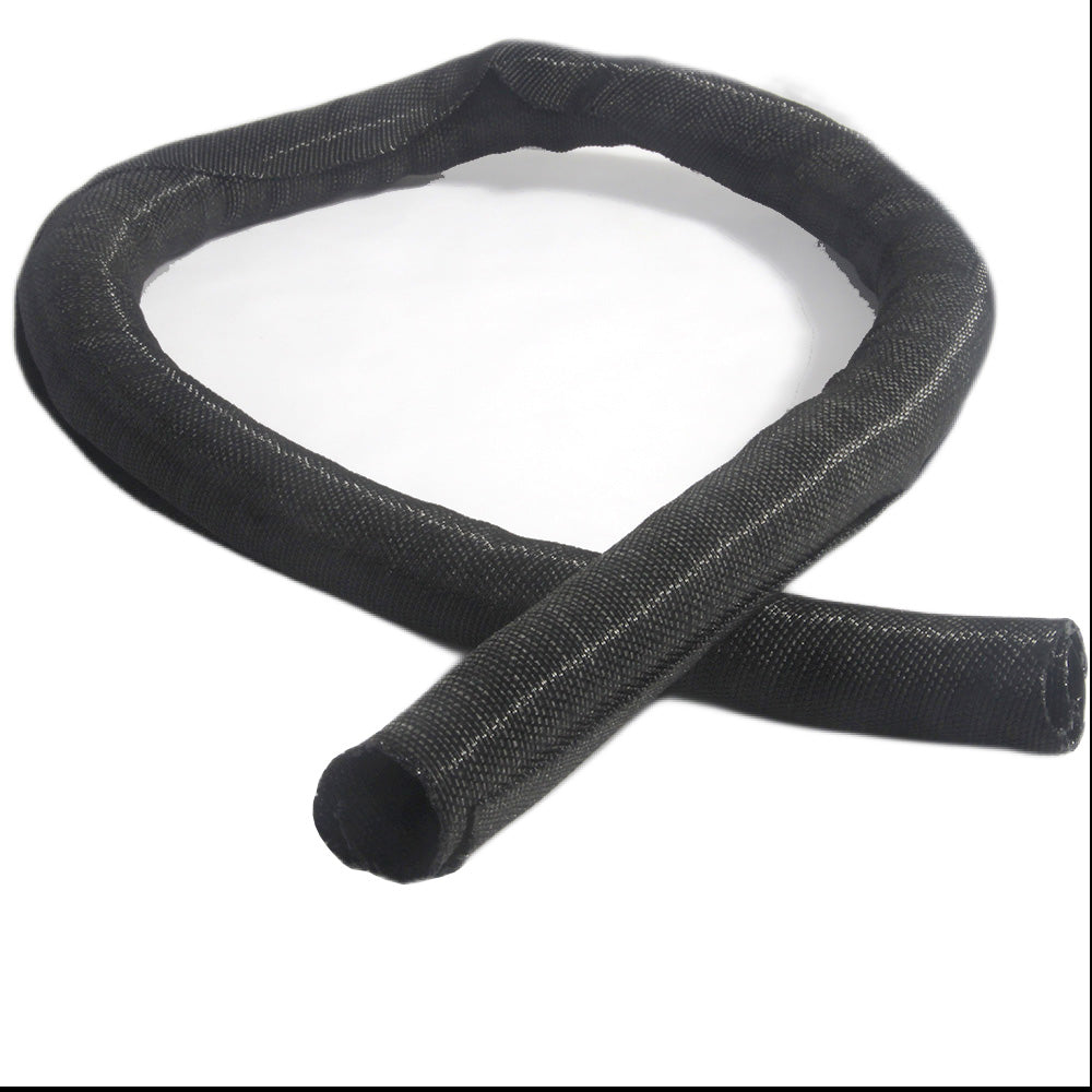 Stream Flexible Self-closing Cable Sleeve Black