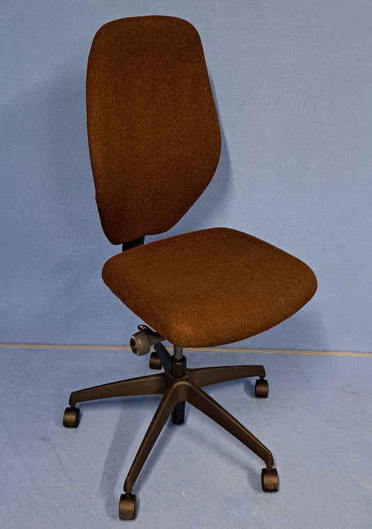 *SALE* High Back Operators Chair Brown (used)