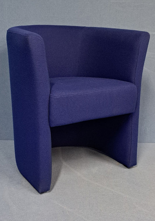 *SALE* Single Seater Tub Chair Blue (used)