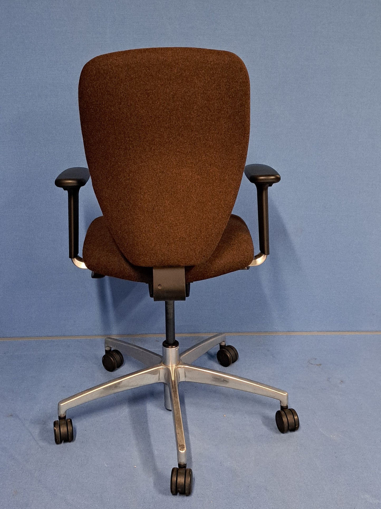 Boss Design Lily Low Back Task Chair with 3D Moving Arms Brown (used)