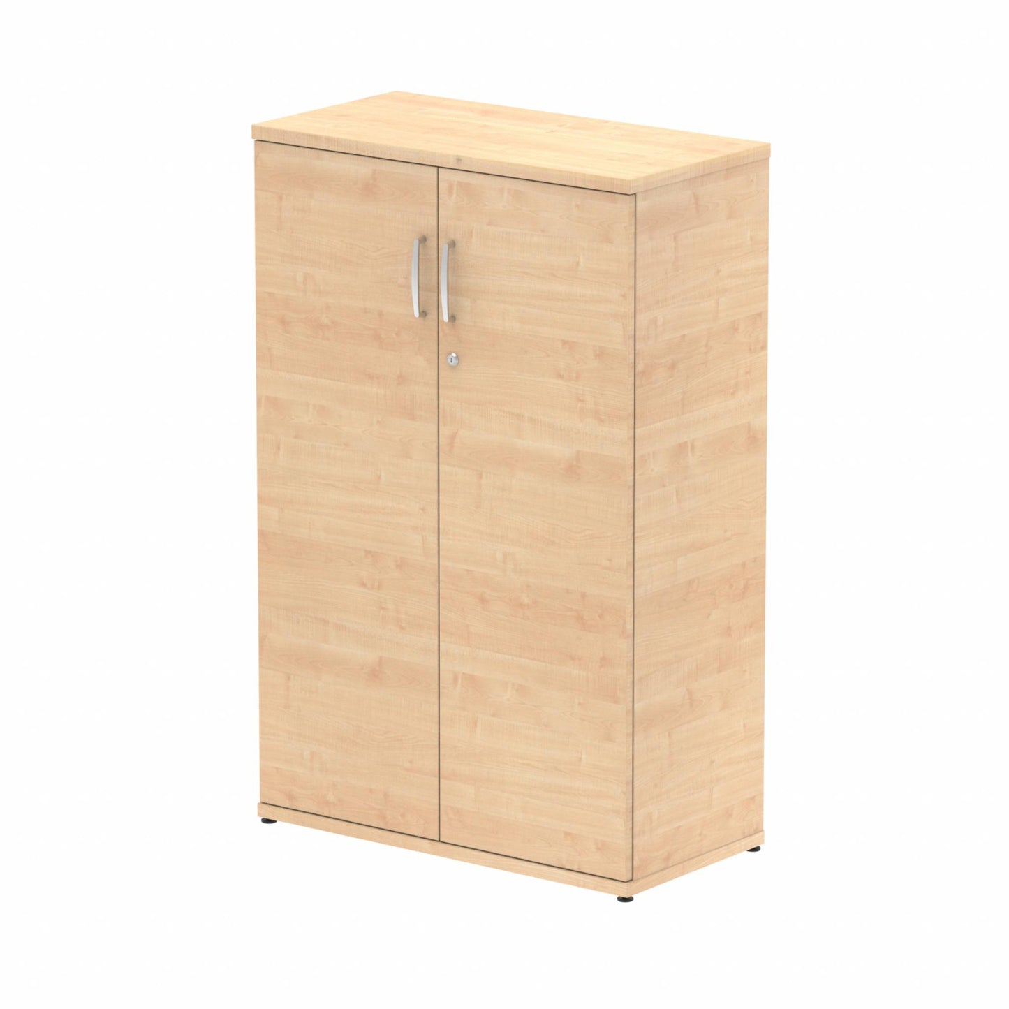 Impulse 1200mm High Cupboard with 2 Adjustable Shelves Maple