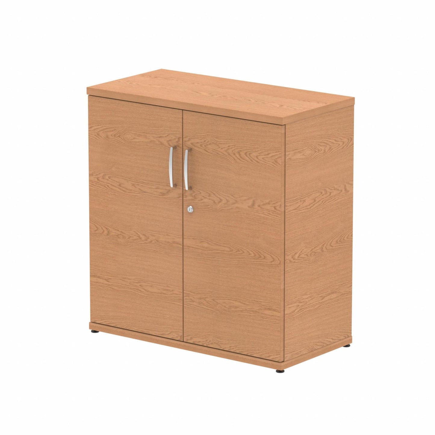 Impulse 800mm High Cupboard with 1 Adjustable Shelf Oak