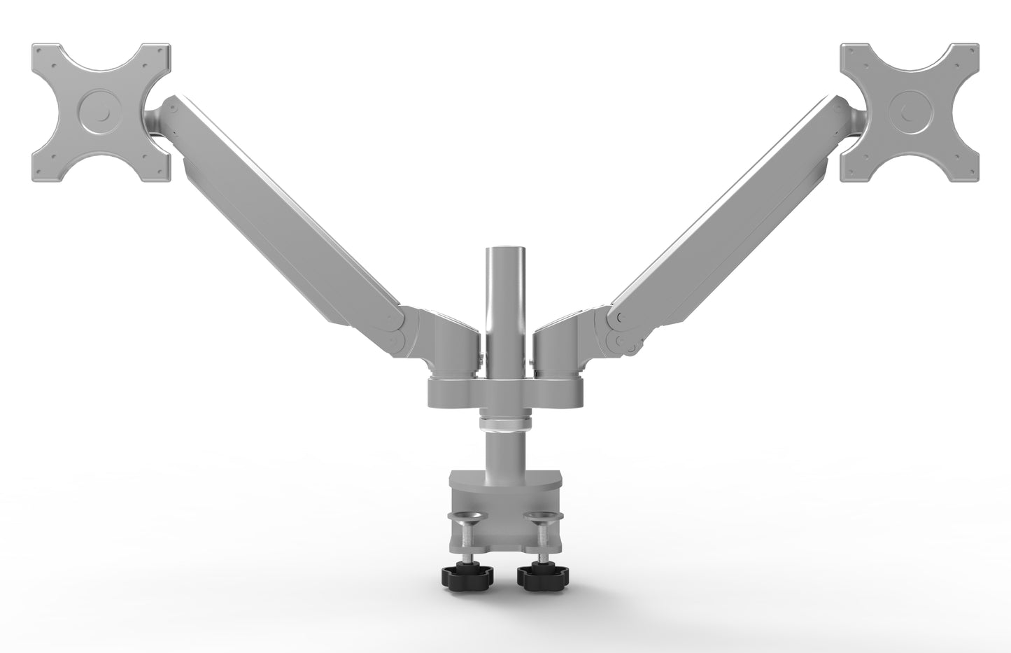 Velaro Gas Spring Double Monitor Arm (Black, Silver & White Available)