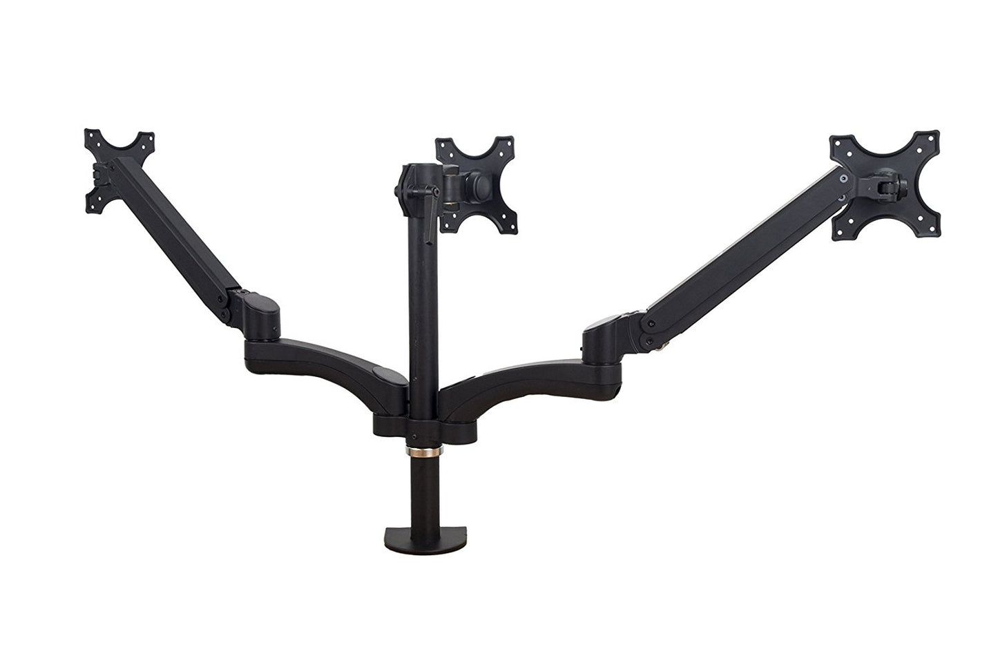Velaro Gas Spring Triple Monitor Arm Black