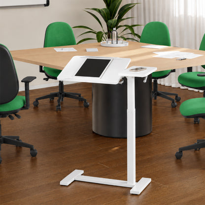 Flexi-Desk Mobile Sit Stand Height Adjustable Desk