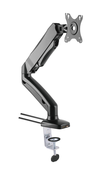 Vestra Economy Gas Spring Single Monitor Arms with USB/AV Ports
