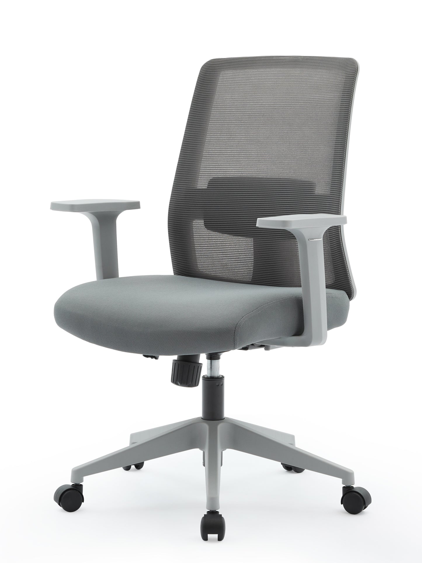Griseo High Back Mesh Operator Armchair in Grey