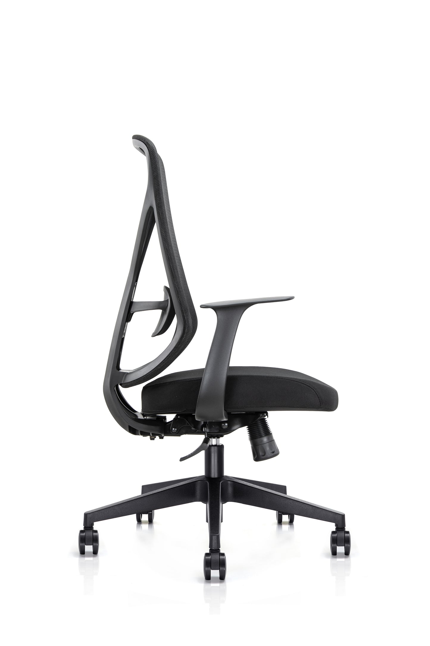 Kalos High Back Mesh Operator Armchair in Black
