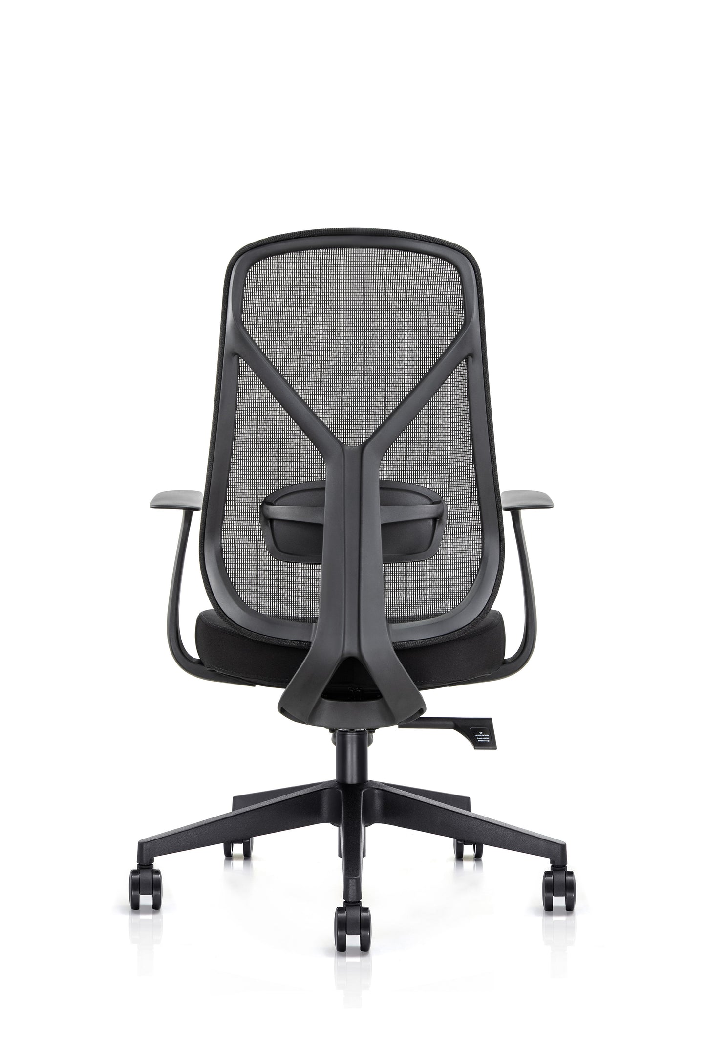 Kalos High Back Mesh Operator Armchair in Black