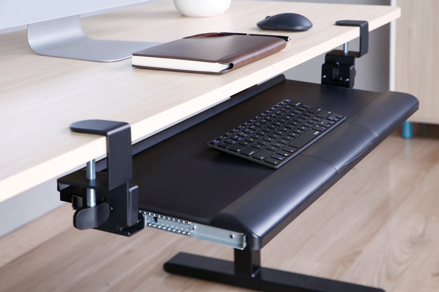 Glider Lite Clamp-on Ergonomic Keyboard Tray Black