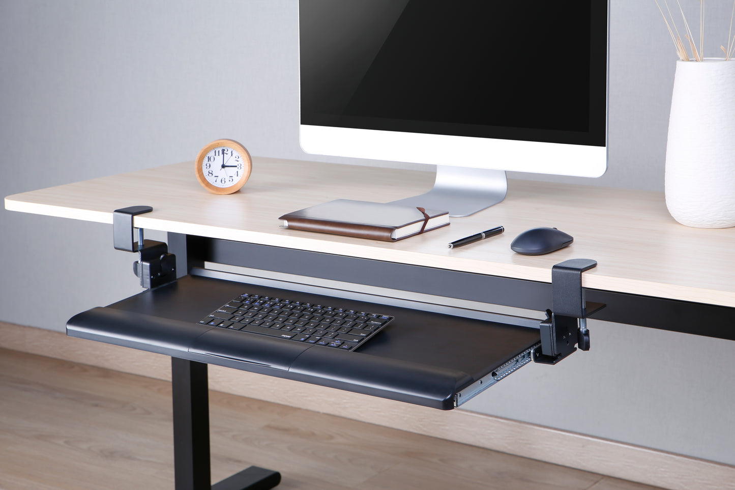 Glider Lite Clamp-on Ergonomic Keyboard Tray Black