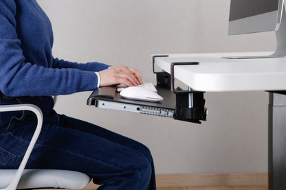 Glider Lite Clamp-on Ergonomic Keyboard Tray Black