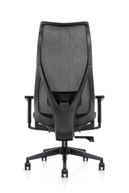 Ergonomic Mala Ultra High Back Mesh Task Armchair Black