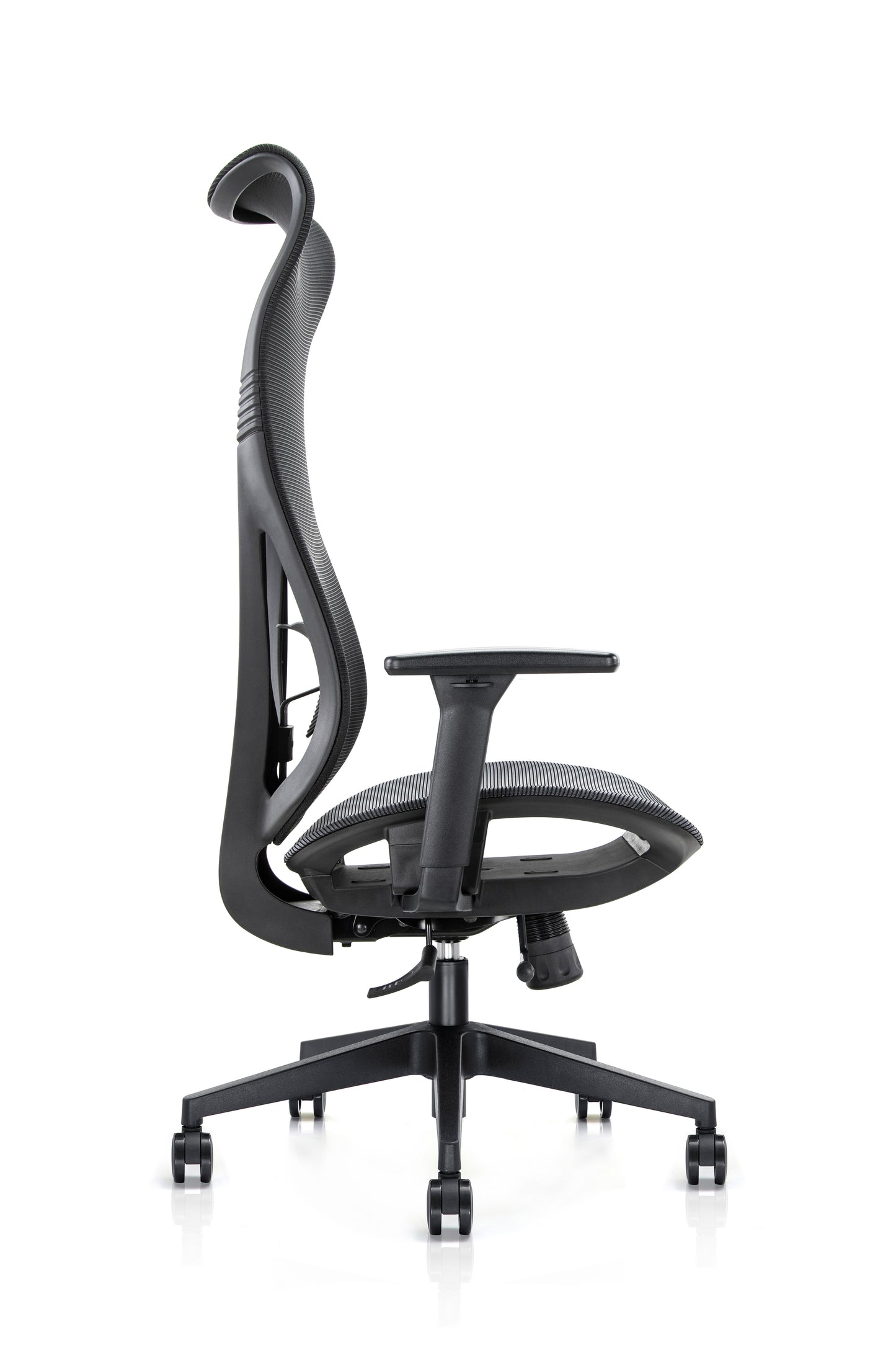 Ergonomic Mala Ultra High Back Mesh Task Armchair Black