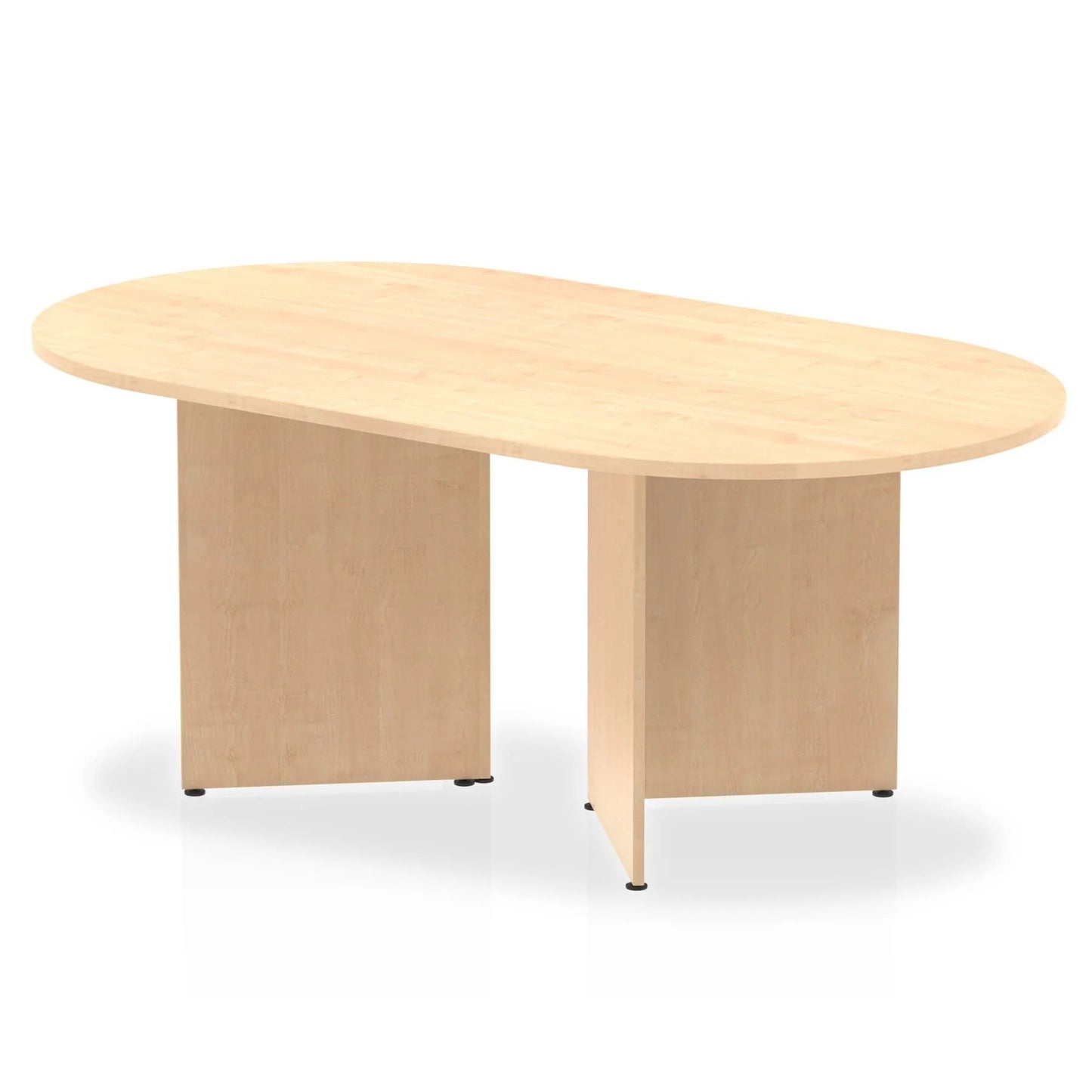 1800x1000mm Impulse Freestanding Boardroom Table Maple
