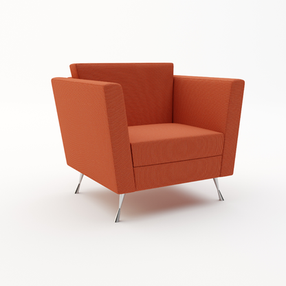 Manhattan 1 Seater Armchair (Many Fabric Colours Available)