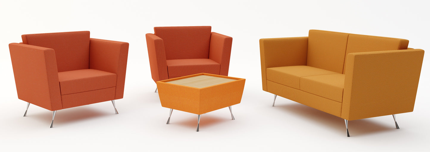 Manhattan 1 Seater Armchair (Many Fabric Colours Available)