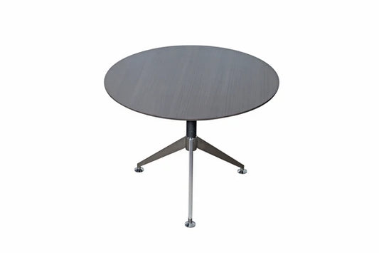 Nero 1000mm Diamater Meeting Table Anthracite