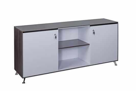 Nero 1800mm Wide Executive Credenza Anthracite