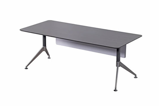 Nero 2000x900mm Free Standing Executive Desk Anthracite