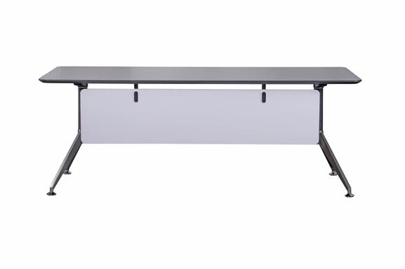 Nero 2000x900mm Free Standing Executive Desk Anthracite