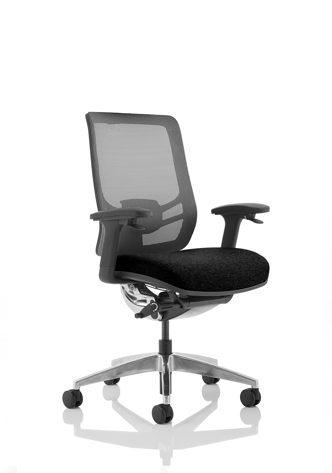 Ergo Click Mesh High Mesh Posture Office Chair, Height Adjustable Arms Black