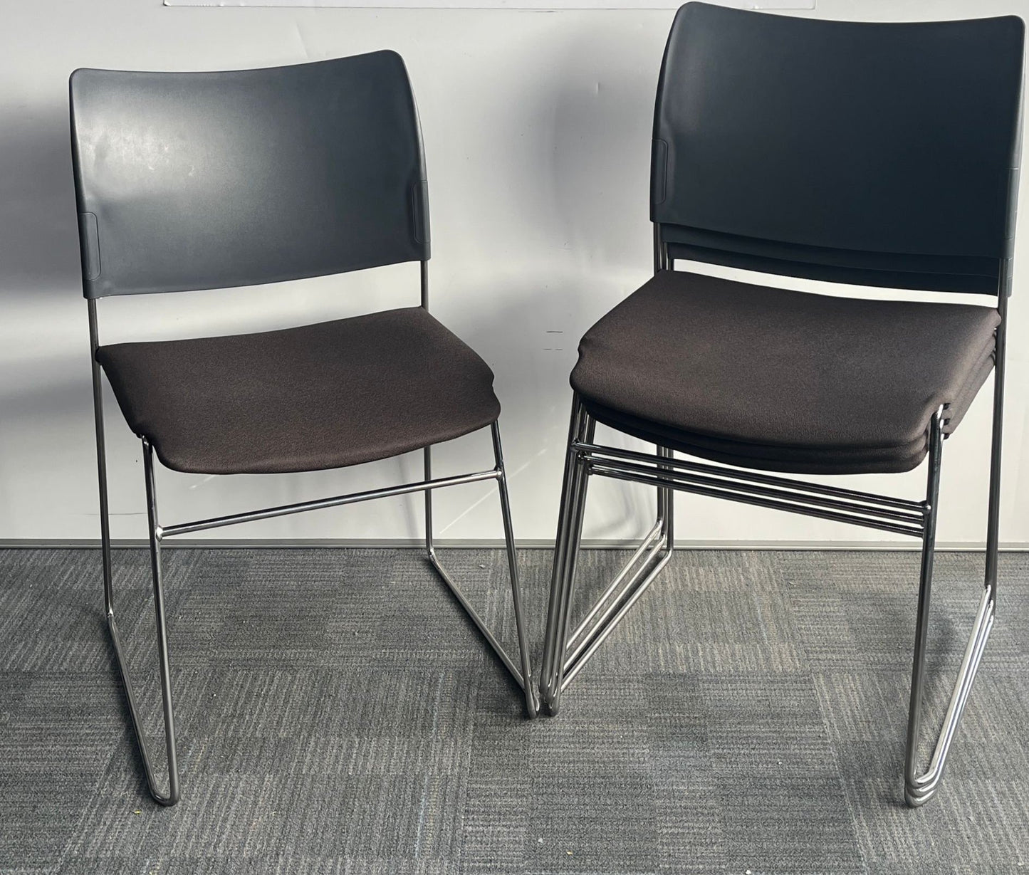 Senator Elios HD410 Meeting Chairs Grey (used)