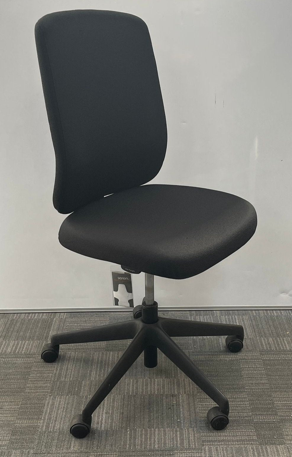 Orangebox Seren High Back Operators Chair Black (used)