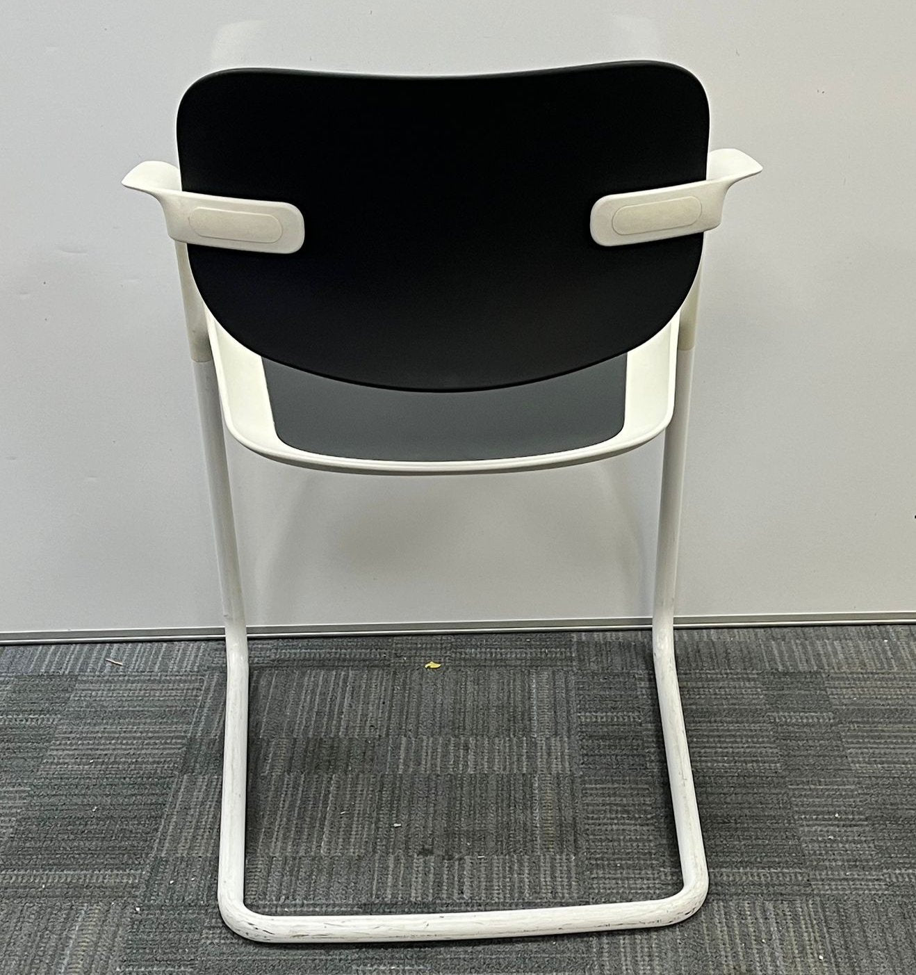 SALE Allermuir Soul A780 Meeting / Visitors Chair Black / White (used)