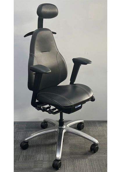 RH Mereo 220 High Back Ergonomic Leather Office Chair (used)